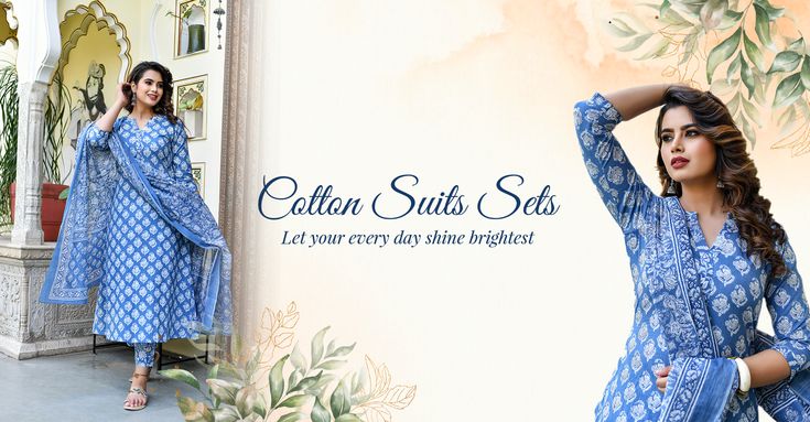 COTTON SUIT SETS